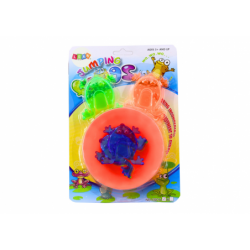 Jumping Frogs Skill Game Colorful Bowl