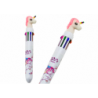 Multicolor Unicorn Automatic Pen 10 White