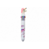 Multicolor Unicorn Automatic Pen 10 White