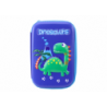 School Pencil Case with Dinosaur Blue Accessories