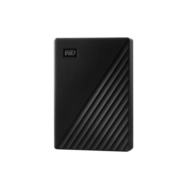 External HDD WESTERN DIGITAL My Passport 6TB USB 2.0 USB 3.2 Black WDBR9S0060BBK-WESN