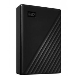 External HDD WESTERN DIGITAL My Passport 6TB USB 2.0 USB 3.2 Black WDBR9S0060BBK-WESN