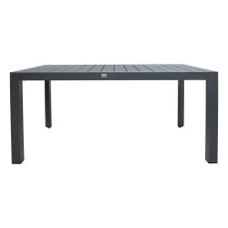 Table TOMSON 160x90xH73, dark grey