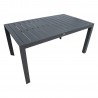 Table TOMSON 160x90xH73, dark grey