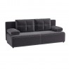 Sofa bed MUNICH with storage box, dark grey