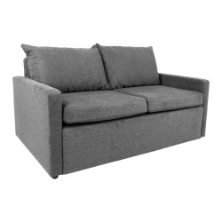 Sofa bed COLOGNE with storage box, light grey