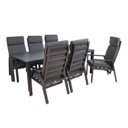 Garden furniture set TOMSON table and 6 chairs