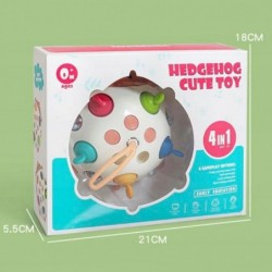 Сенсорная игрушка WOOPIE BABY 4в1 Ежик Pop-it Активация