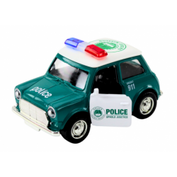 Classic Police Car 1:38 Drive Lights Sounds Green