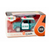 Classic Police Car 1:38 Drive Lights Sounds Green