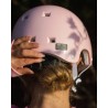 Helmet NKX Brain Saver Pink glitter