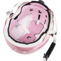 Helmet NKX Brain Saver Pink glitter