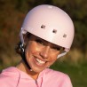 Helmet NKX Brain Saver Pink glitter