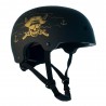 Helmet NKX Brain Saver Black/Gold Pirate