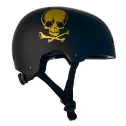 Kiiver NKX Brain Saver Black/Gold Skull