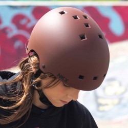 Helmet NKX Brain Saver Burgundy