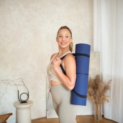 YM10 YOGA MAT TPE DARK BLUE HMS