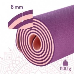 YM10 YOGA MAT TPE VIOLET HMS