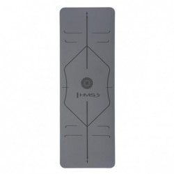 YM10 YOGA MAT TPE GRAY TPE HMS