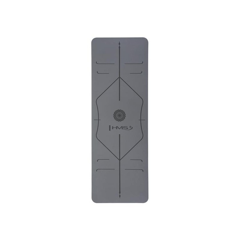 YM10 YOGA MAT TPE GRAY TPE HMS