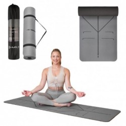 YM10 YOGA MAT TPE GRAY TPE HMS