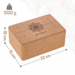 KJ02 CORK YOGA BLOCK HMS