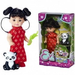 Кукла SIMBA Evi Asian с пандой