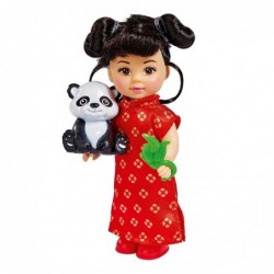 SIMBA Doll Evi Asian with Panda Bear