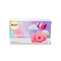 Camera For Kids Photos Recording Games Memory Card 64GB Purple