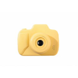 Camera For Kids Photos Recording Games Memory Card 64GB Yellow