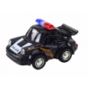 Classic Police Car 1:38 Drive Lights Sounds Black