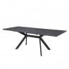 Dining table EDDY-2 160 220x90xH76cm, grey