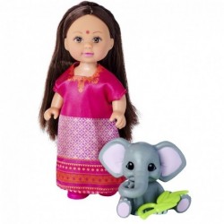 SIMBA Evi Indian doll with the Elephant