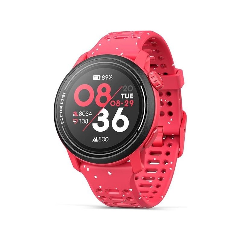 COROS PACE 3 GPS Sport Watch, Red