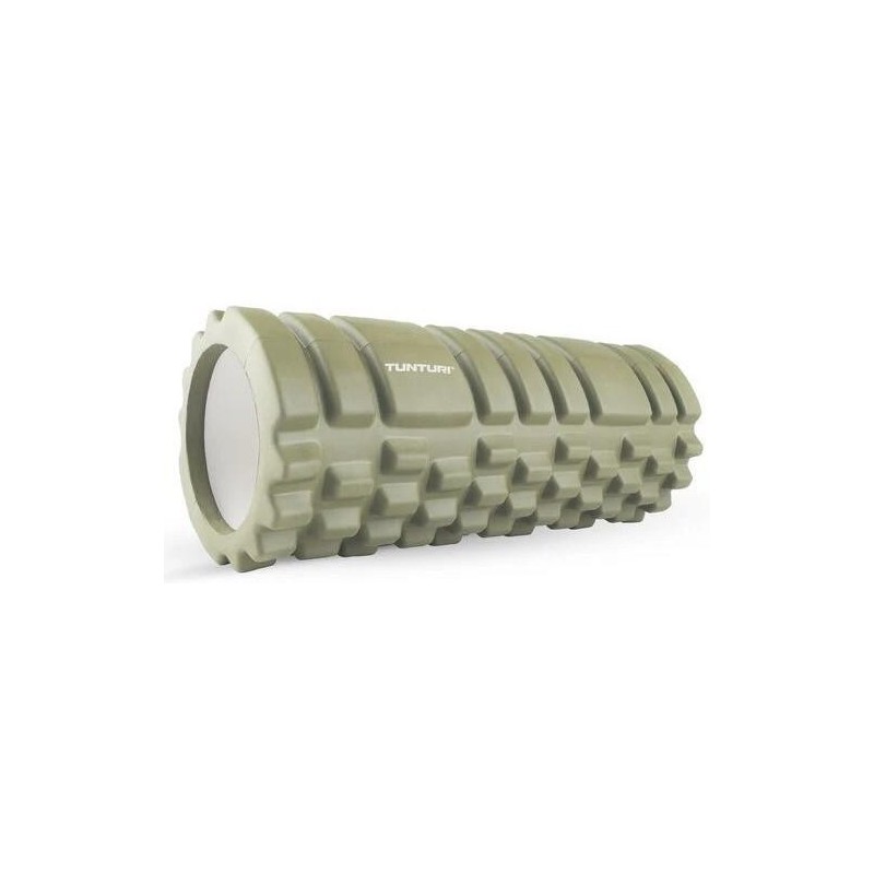 Tunturi Yoga Grid Foam Roller, 33cm, Army Green