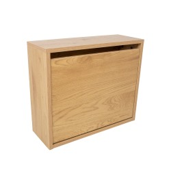 Shoe cabinet AALBORG 49x18xH41,5cm, oak