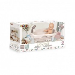 SMOBY Baby Nurse Bath Set for Dolls Bathtub + Accessories