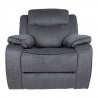 Recliner armchair GENTRY manual, grey