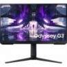 LCD Monitor SAMSUNG LS24AG322NUXEN 24" Gaming Panel VA 1920x1080 16:9 165 Hz Matte 1 ms Swivel Pivot Height