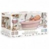 SMOBY Baby Nurse Bath tub with hydro massage, shower and light