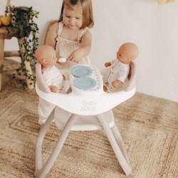 SMOBY Baby Nurse Feeding Chair for Twins Dolls
