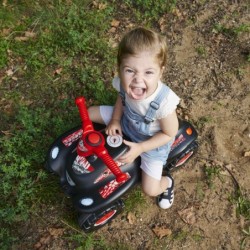 BIG Bobby Quad Racing Ride-On Black