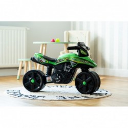 FALK Racing Ride-on Green Motorbike Wide Wheels from 1 year