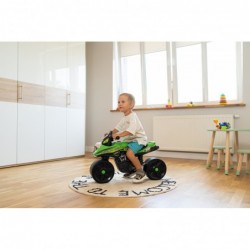 FALK Racing Ride-on Green Motorbike Wide Wheels from 1 year