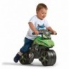 FALK Racing Ride-on Green Motorbike Wide Wheels from 1 year