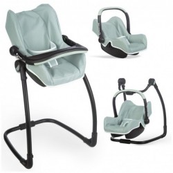 SMOBY Maxi Cosi Quinny 3in1 feeding chair for doll Baby Carrier Rocker