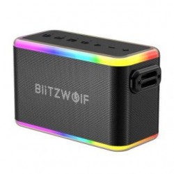 Bezvadu skaļrunis BlitzWolf  Wireless bluetooth speaker Blitzwolf BW-WA6 RGB 80W 