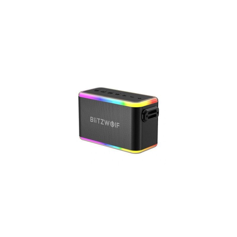 Bezvadu skaļrunis BlitzWolf  Wireless bluetooth speaker Blitzwolf BW-WA6 RGB 80W 