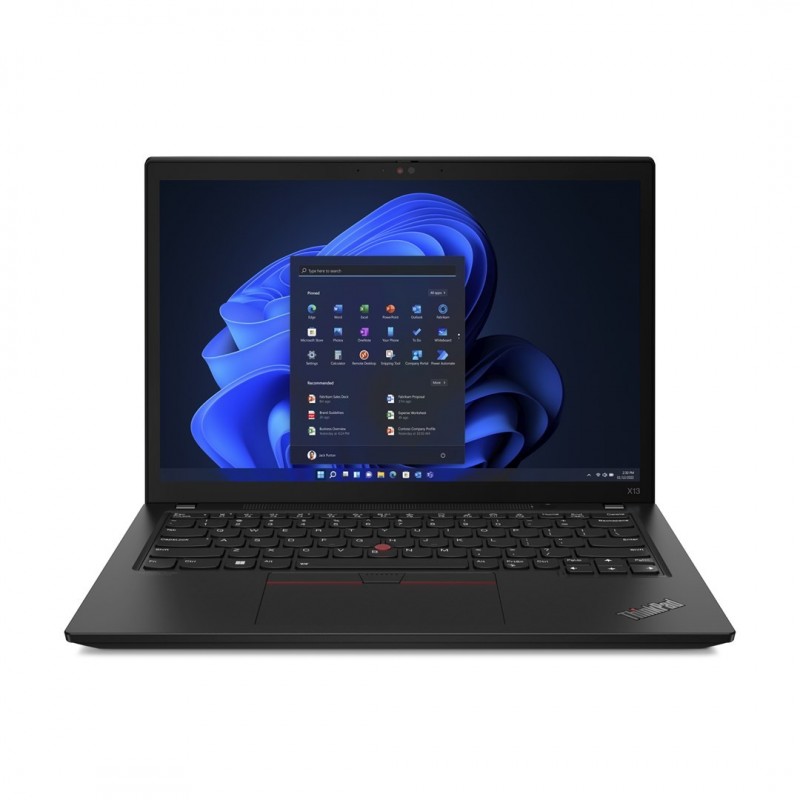 Lenovo ThinkPad X13 G3 Intel® Core™ i5 i5-1245U Laptop 33.8 cm (13.3") WUXGA 16 GB LPDDR5-SDRAM 512 GB SSD Wi-Fi 6E