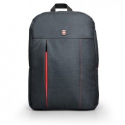 Port Designs Portland backpack Casual backpack Black, Red Linen, Polyester